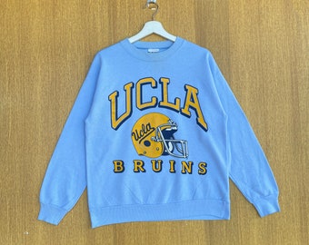 Sudadera vintage de cuello redondo de los UCLA Bruins, Universidad de California, Los Ángeles.