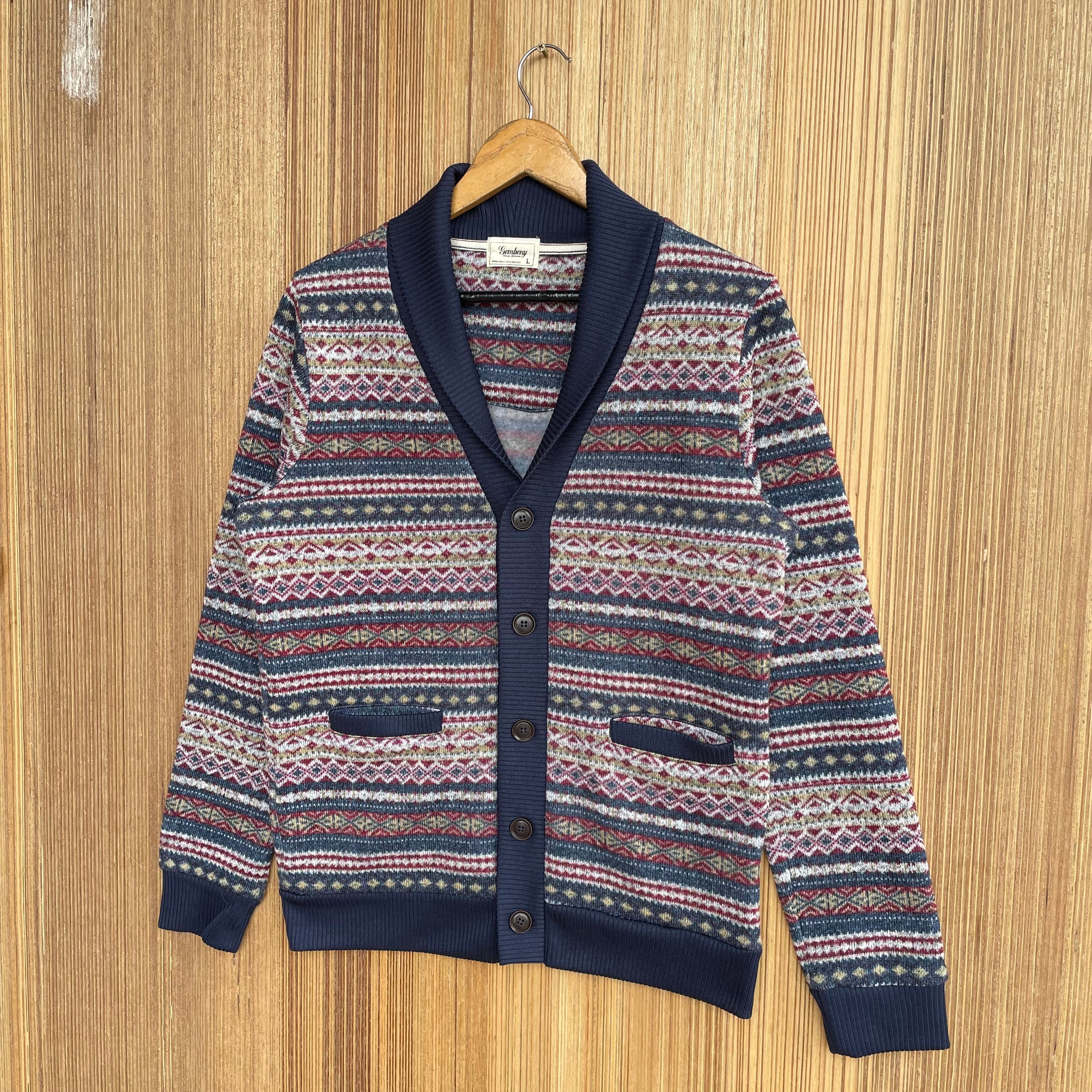 Vintage Gembony Cardigan Pop Arts Navajo Knitwear - Etsy Finland
