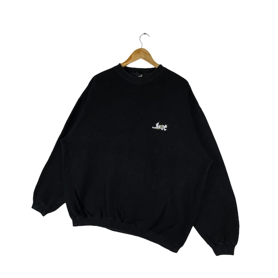 トップス OG DOLLAR BILL CREW SWEAT BLACK DOLLAR BILL OG LABEL LOOSE FIT CREW SWEAT BLACK – BlackEyePatch