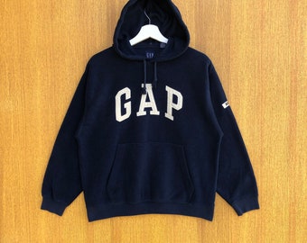GAP Hoodie Embroidered Gap Spellout Sweatshirt Crewneck Jumper Pullover Sweater