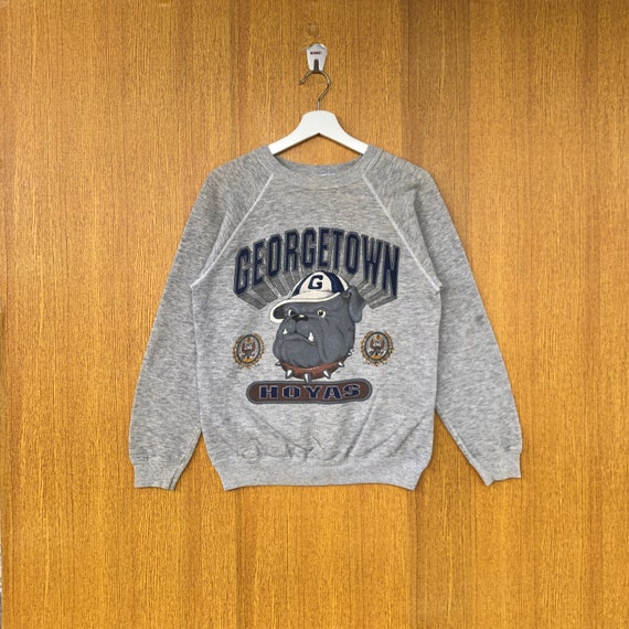 Vintage Georgetown Hoyas Football Sweatshirt Big Logo Crewneck
