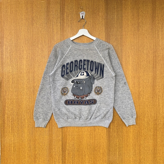 Vintage Georgetown Hoyas Football Sweatshirt Big Logo Crewneck