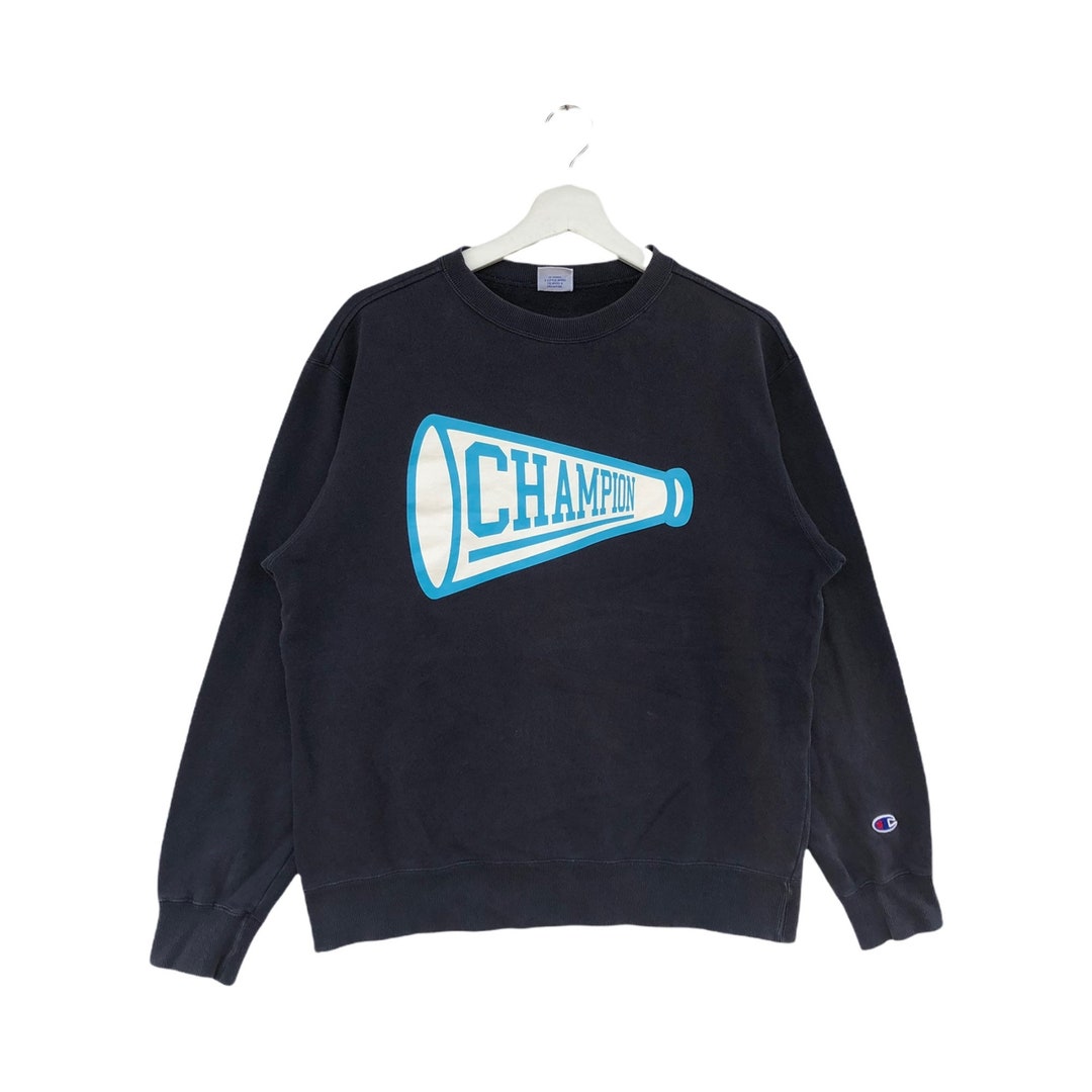 Buy Champion Sweatshirt Big Logo Sweatshirt Spellout Crewneck Jumper  Pullover Online in India