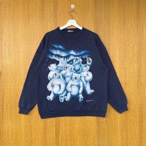Vintage Coke Sweatshirt Coca Cola All Over Print Crewneck Jumper Pullover Sweater