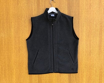 Vintage Champion Products Fleece Vests Full Zipper Crewneck Pullover Sweater