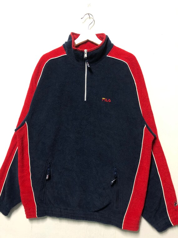 Fila fleece hotsell half zip