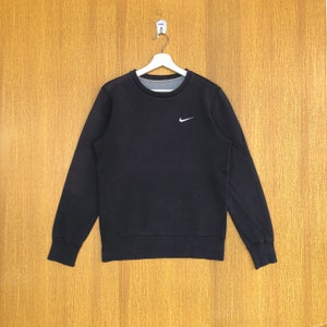 Vintage Nike Swoosh  Sweatshirt Small Logo Crewneck Jumper Pullover Sweater