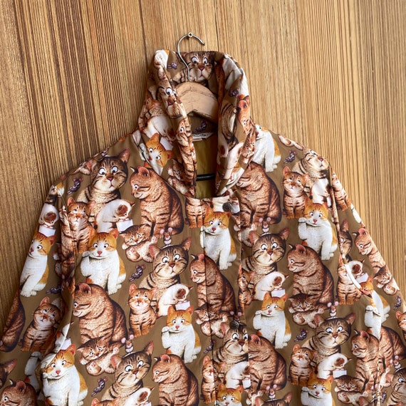 Kunio Collection Jacket All Over Print Cats - image 6