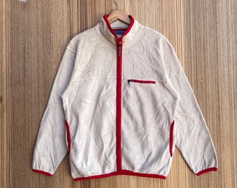 Chaqueta tipo jersey vintage Ancestress Northsea con cremallera completa de forro polar