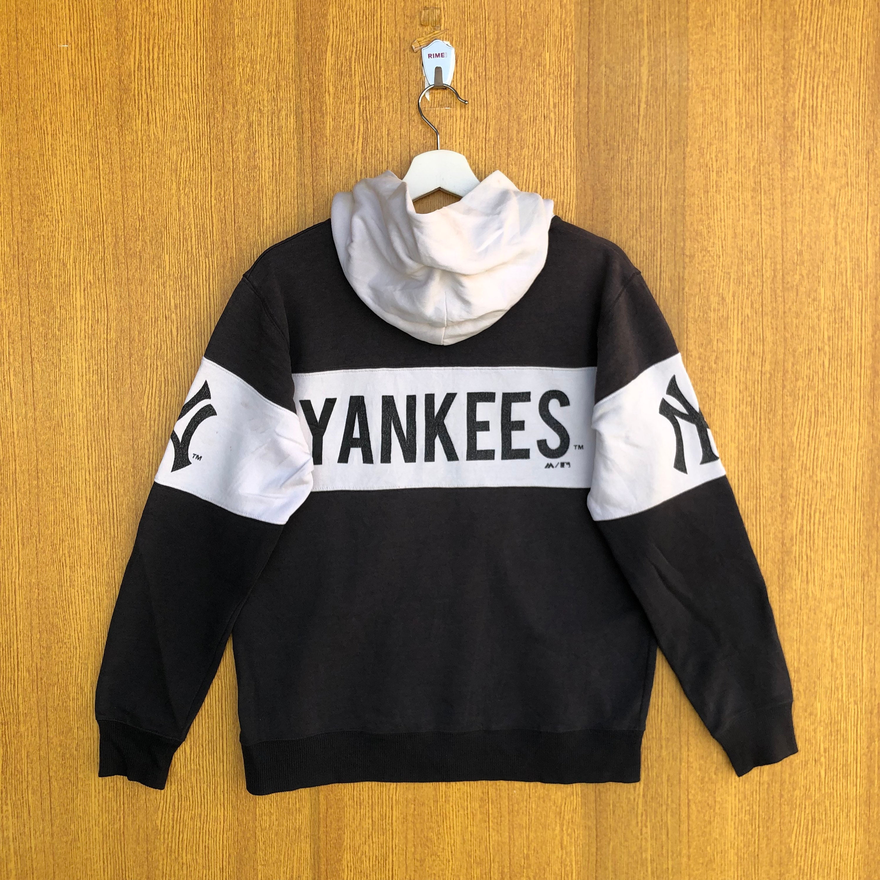 New York Black Yankees Vintage Inspired Four Bagger Hoodie