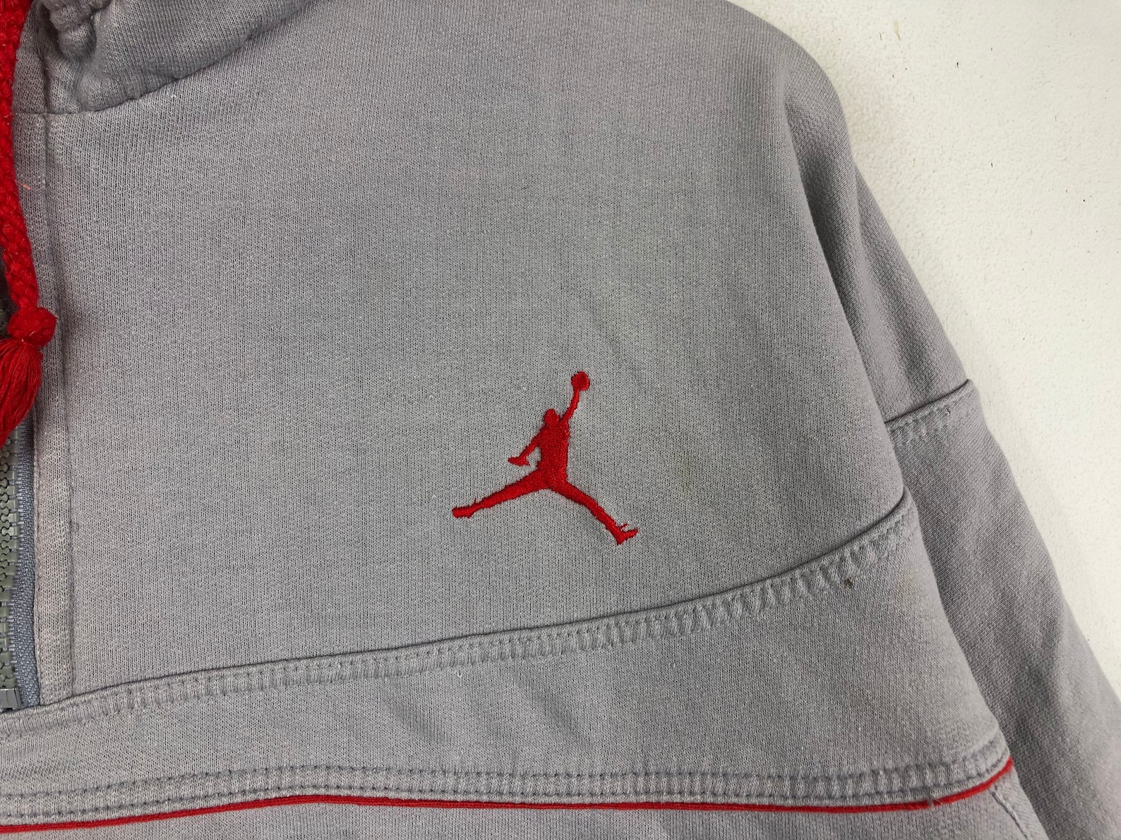 Vintage Nike Air jordan Sweatshirt Half Zipper Crewneck Jumper Etsy