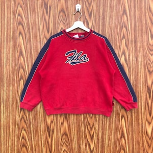 Vintage Fila Sportswear Sweatshirt Crewneck Pullover