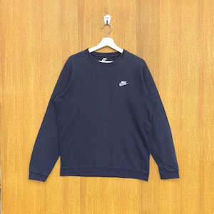 Vintage Nike Swoosh  Sweatshirt Small Logo Crewneck Jumper Pullover Sweater