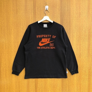 Vintage Nike Swoosh  Sweatshirt Big Logo Crewneck Jumper Pullover Sweater