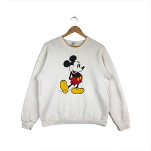 Vintage Disney Mickey Mouse Sweatshirt Crewneck Jumper Pullover