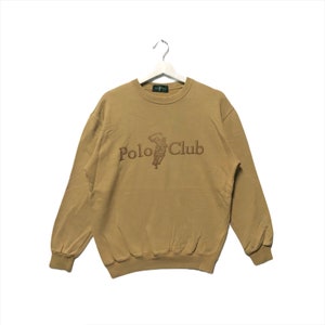 Vintage Polo Club Sweatshirt Jumper Pullover Sweater