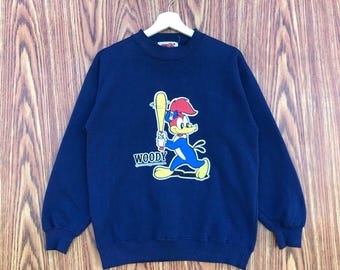 Bluza z nadrukiem Woody Woodpecker w stylu vintage