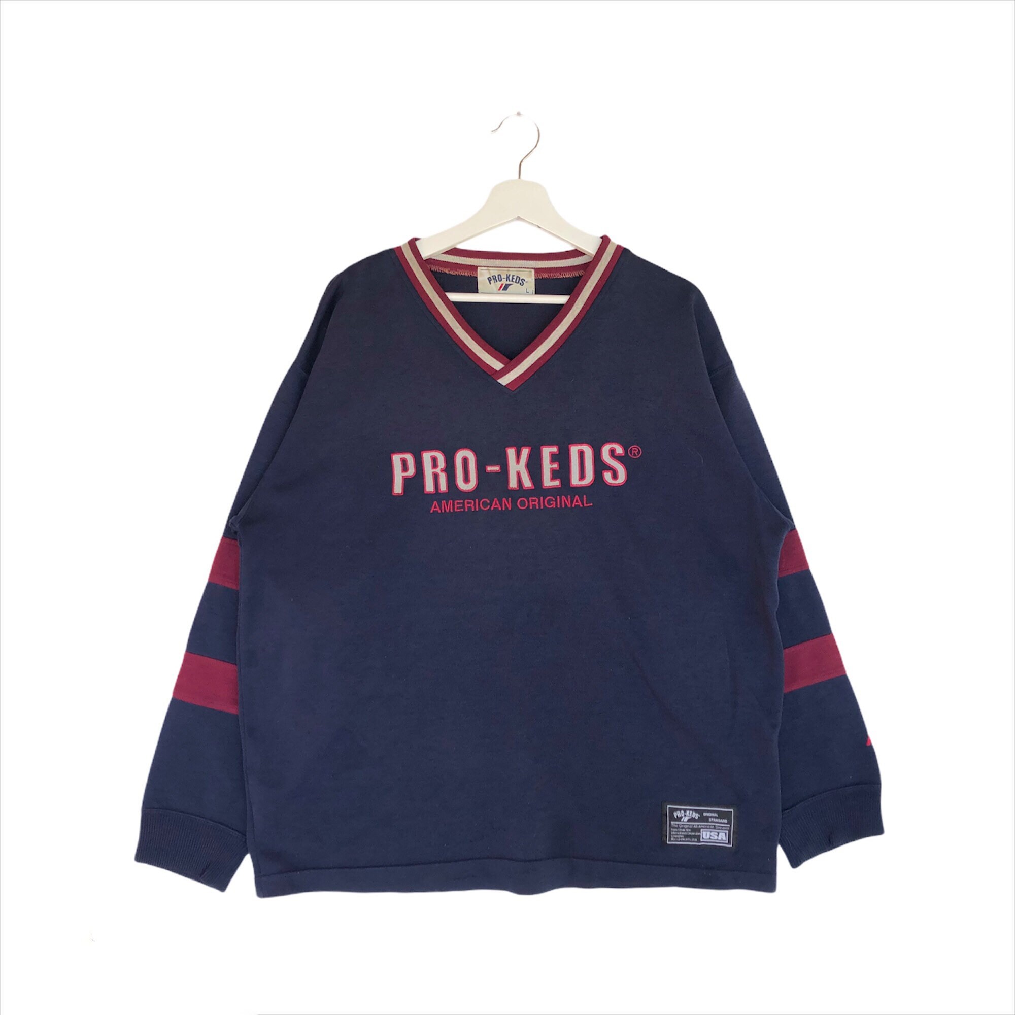 Vintage Rare Pro Keds Sweatshirt Embroidery Pro Keds
