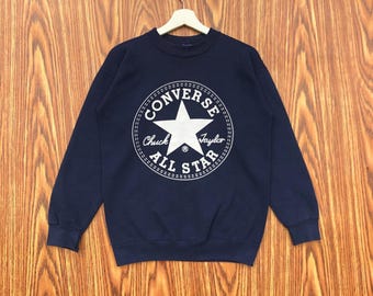 Vintage 90s Converse All Star Sweatshirt Large Converse All Star