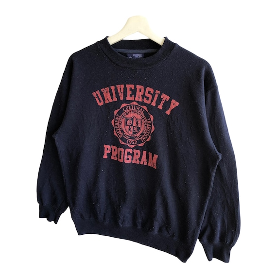 Vintage University Program Sweatshirt All Over Print