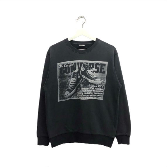 Converse, Vintage Converse Chuck Taylor Since 1980 Print Sweatshirt
