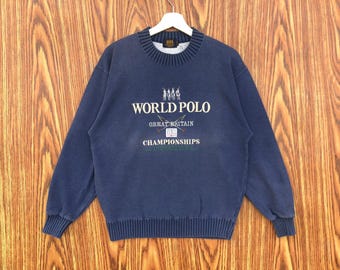 Vintage World Polo Great Britain Championship Sweatshirt