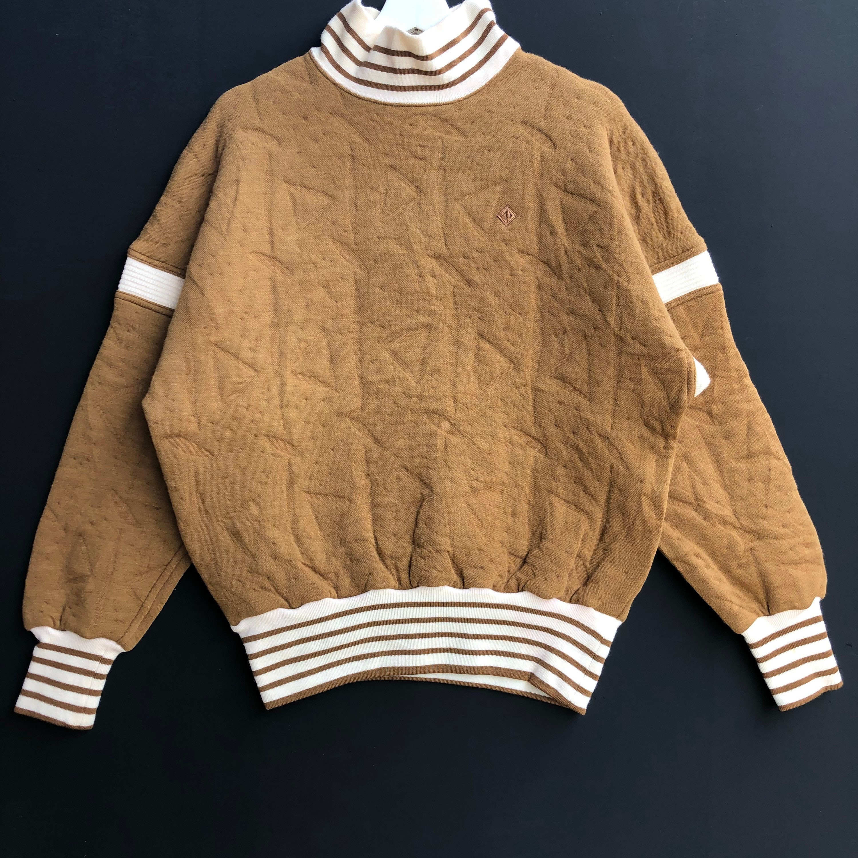 Vintage Christian Dior Sports Sweatshirt Monogram Turtleneck Crewneck Jumper Pullover Sweater Etsy