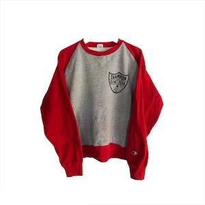 VINTAGE Champion Mills Embroidery Logo Sweatshirt Sweater