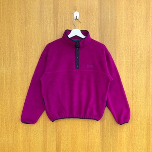 Vintage L.L. Bean Fleece Sweater Small  Logo Sweatshirt Jumper Pullover Jacket