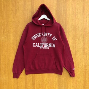 Vintage University Of California Hoodie Spellout Big Logo Sweatshirt Crewneck jumper Pullover Sweater