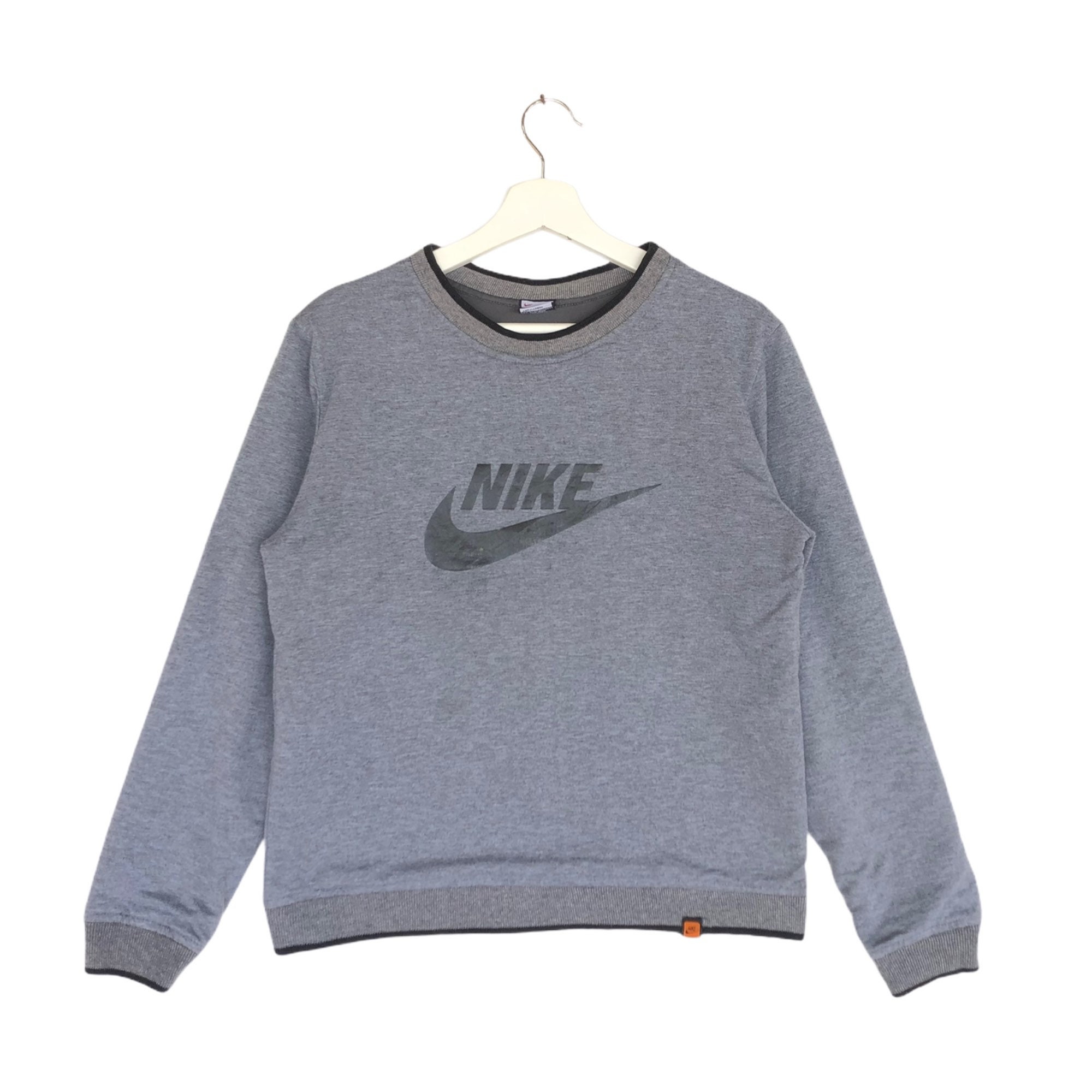 Vintage Rare Nike Swoosh Sweatshirt All Over Print Swoosh