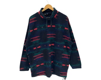 Vintage Tannhauser Fleece Navajo Diseño Azteca