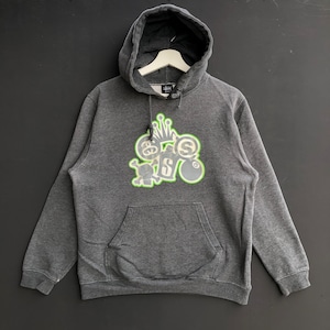 Stussy 8 Ball Hoodie Grey - Etsy
