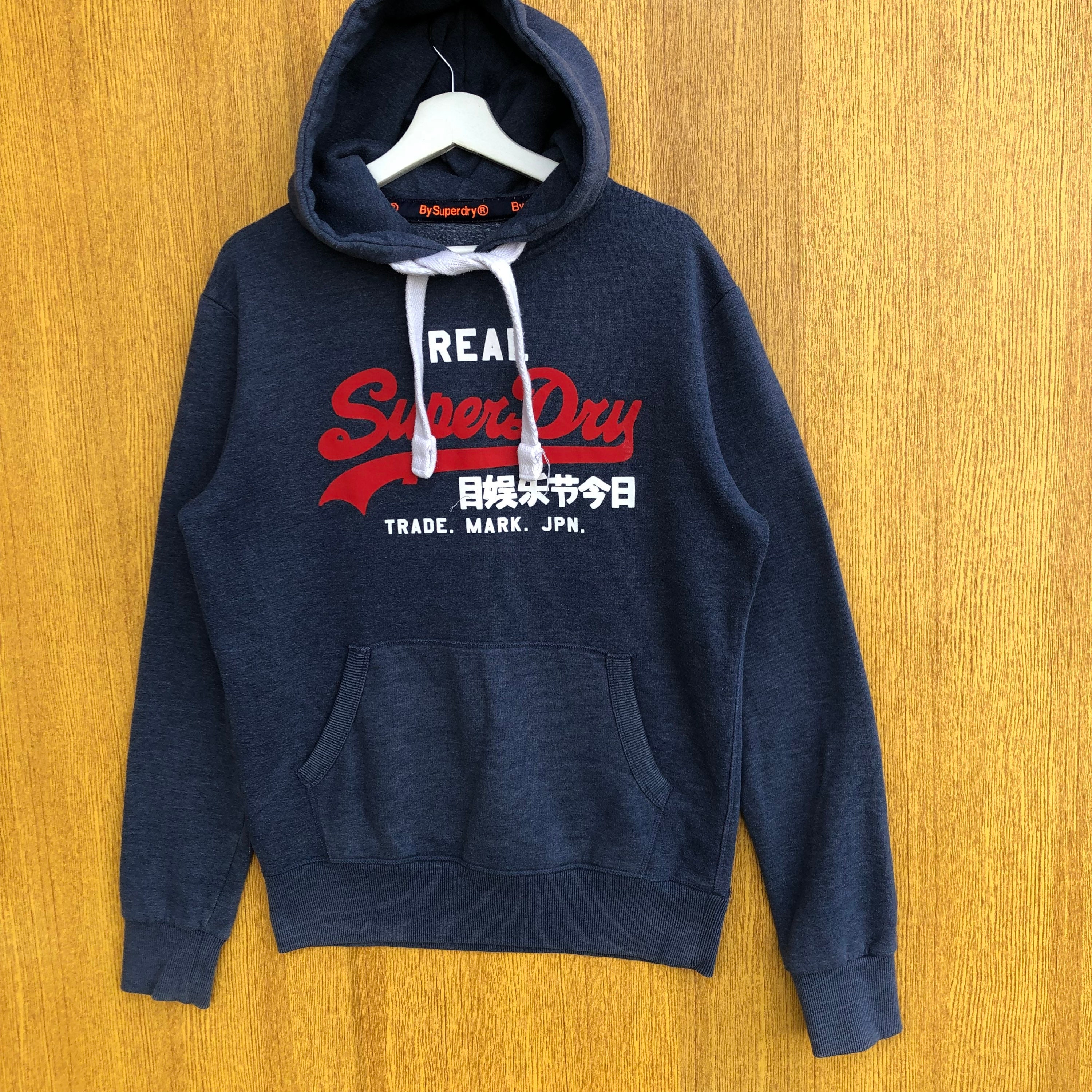 Superdry Japan Hoodie Big Logo Sweatshirt Crewneck - Etsy