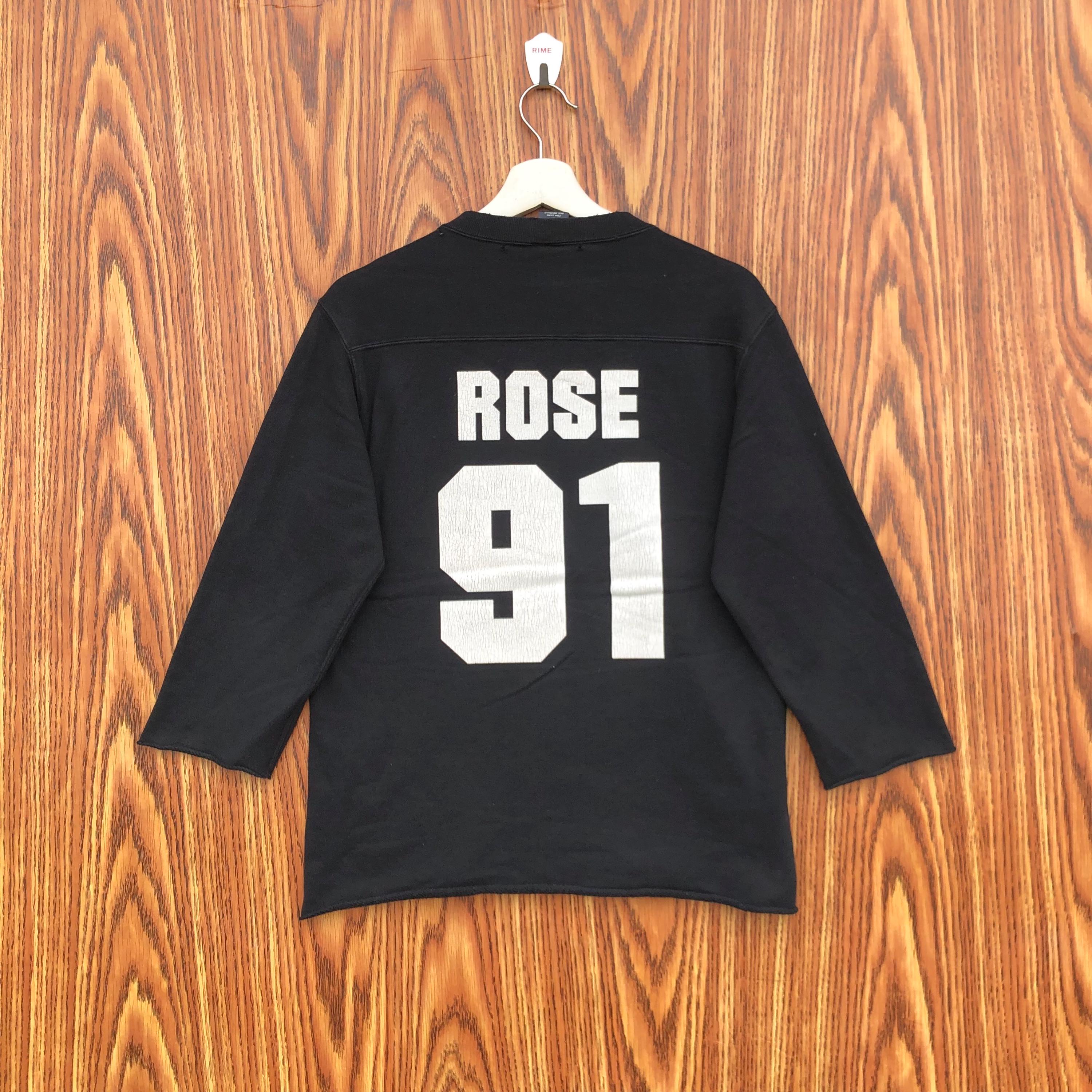 ハンドメイド♡オーダー品♡ Vintage Number Nine Rose 91 Raw Hem Long Sleeve Japanese Brand - Etsy