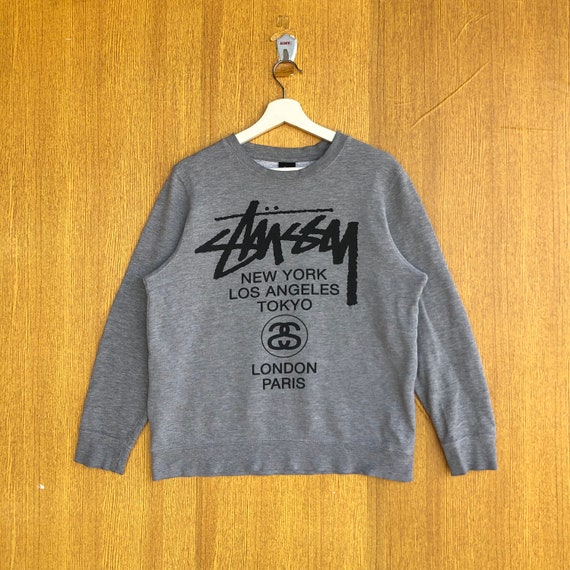 Vintage Stussy Streetwear Brand Sweatshirt Japanese Brand