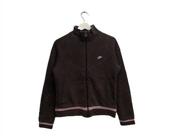 Sweat-shirt Nike vintage avec logo Swoosh délavé à l'acide avec petit logo brodé