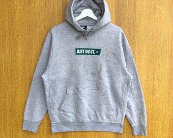 Vintage Nike  Hoodie Sweatshirt Big Logo Spellout Crewneck Jumper Pullover Sweater