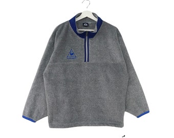 Vintage Rare Le Coq Sportif Sweatshirt Full Printed Le Coq Sportif International Jumper Pullover