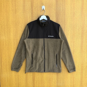 Vintage Columbia Fleece Full Zipper Sweater Jumper Sweatshirt Pullover