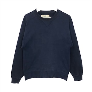 Vintage LL Bean Plain Sweatshirt Pullover Jumper Crewneck