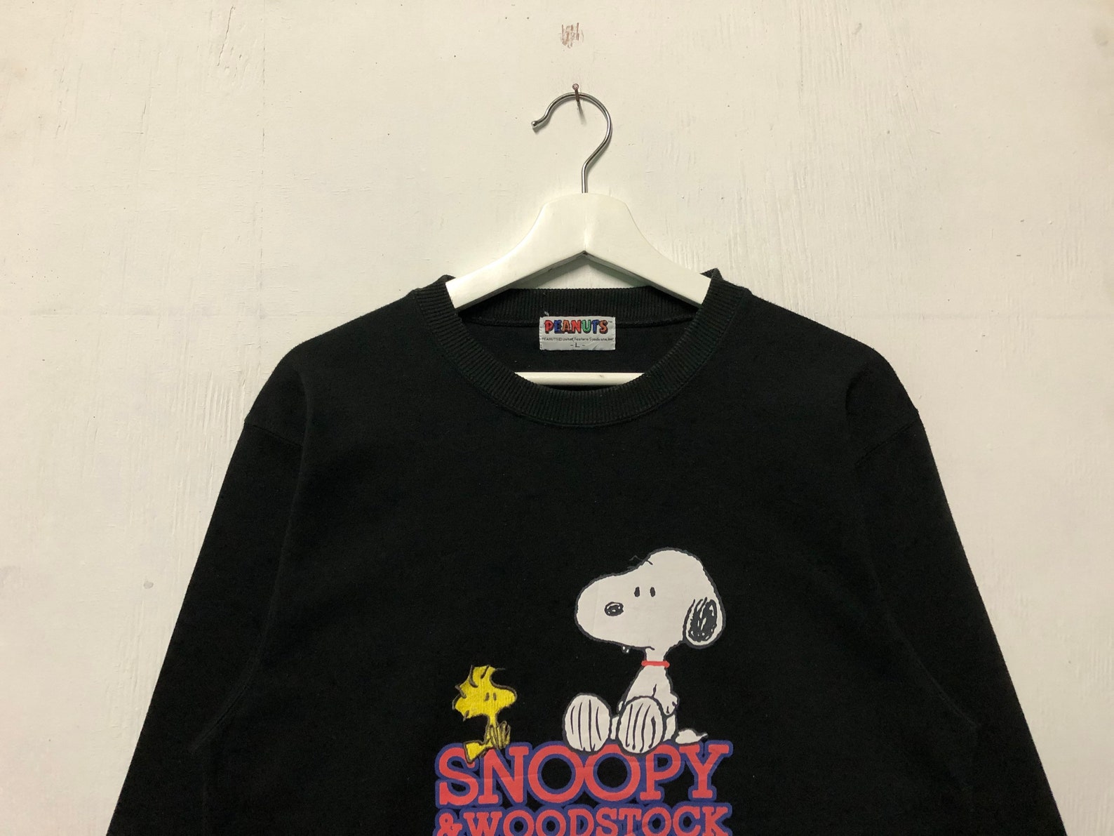 Vintage Snoopy & Woodstock Sweatshirt Crewneck Jumper Pullover - Etsy