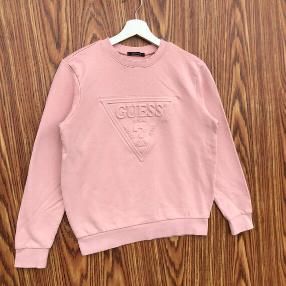 Vintage Guess Brand Sweatshirts Big Logo Crewneck Pullover - Etsy