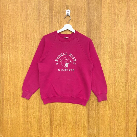 Vintage Rydell High School Wildcats Sweatshirt Cr… - image 1
