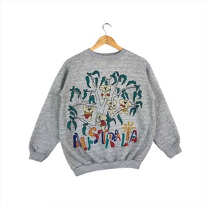 Vintage Habitat Koala Bear Australia Sweatshirt Crewneck Jumper Pullover