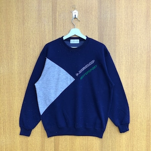 Vintage Dunlop Motorsport Sweatshirts Spellout Crewneck Jumper Pullover Sweater