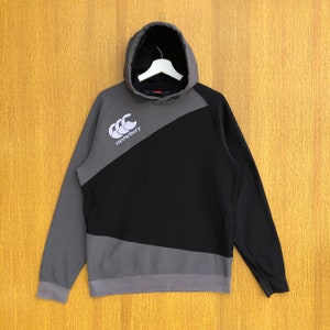 Vintage Canterbury Of New Zealand Hoodie Embroidered Small Logo Spellout Crewneck Jumper Pullover Sweater
