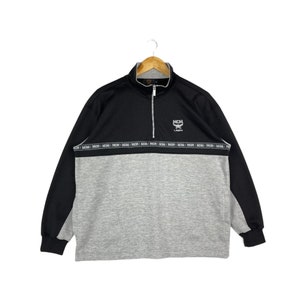Vintage Mcm Sweatshirt Half Zipper Jumper Pullover