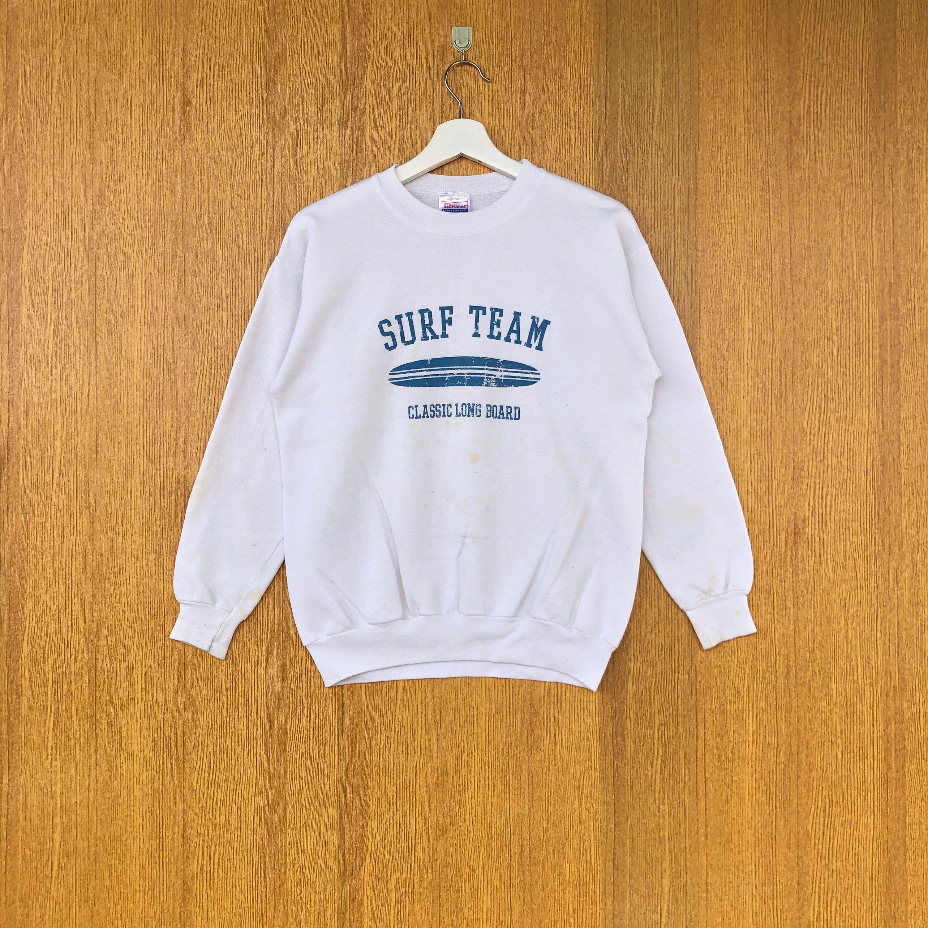 Vintage Surf Team Sweatshirt Surfboards Crewneck Jumper Vintage Surf Team Sweatshirt Surfboards Crewneck Jumper