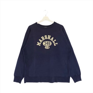 Vintage Rare Marshall Sweatshirt Printed Marshall 348 2-B Jumper Pullover Sweater
